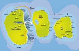 map gili