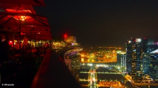 Marina bay Sands by night - Singapour