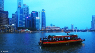 Sur la marina - Singapour