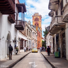 Dans les rues de Carthagènes