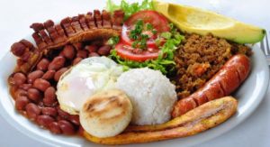 plat typique colombien