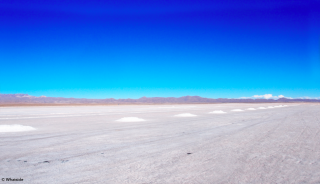 L'entrée du Salar de Uyuni Bolivie